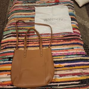 Henny + Lev crossbody tote bag and duster